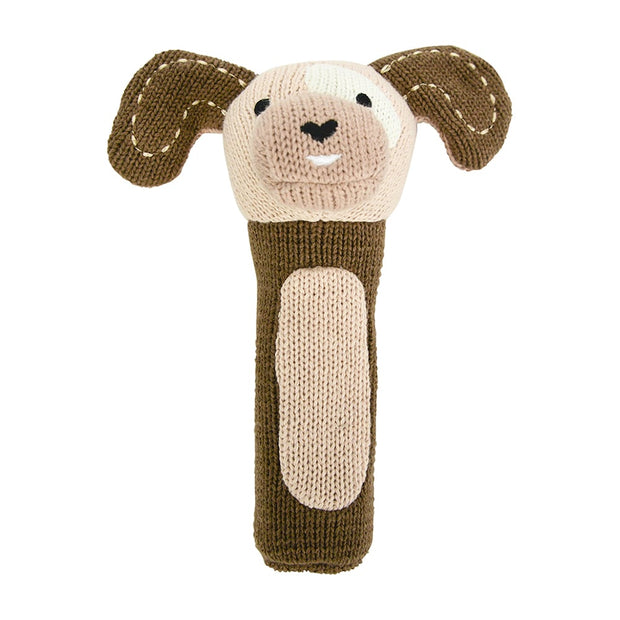 Annabel Trends - Hand Rattle - Knit - Puppy