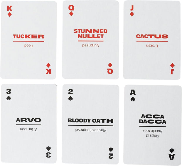 Aussie Lingo Playing Cards in Wayfarer Tin Box