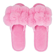 Annabel Trends - Cozy Luxe Pom Pom Slipper - Candy - S/L