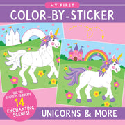 My First Colour-by-Sticker Book - Unicorns & More