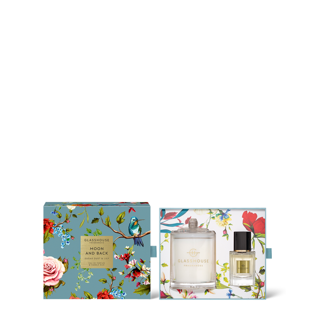Glasshouse Mother's Day - Eau De Parfum & Candle Duo - Moon & Back