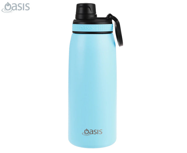 Oasis - Insulated Sports Bottle with Screw Cap - 780ml - Island Blue