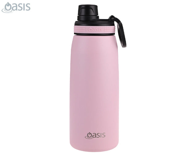 Oasis - Insulated Sports Bottle with Screw Cap - 780ml - Carnation