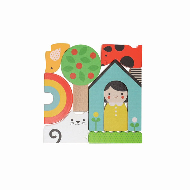 Petit collage hot sale wooden puzzle