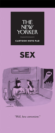 The New Yorker Cartoons Notepad - Sex