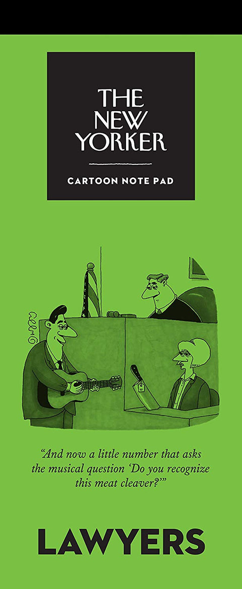 The New Yorker Cartoons Notepad - Lawyers