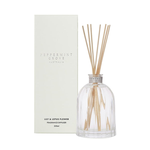 Peppermint Grove - Lily & Lotus Flower 350ml Diffuser