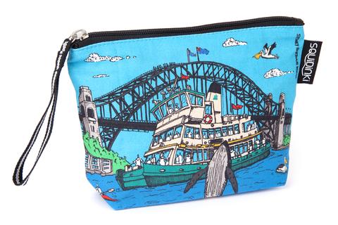 Squidinki - Sydney Harbour Cosmetic Bag