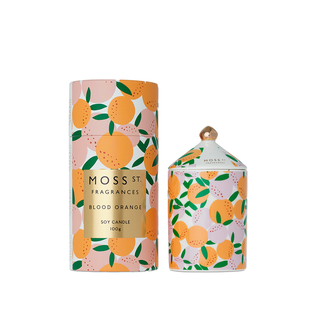 Moss St. Fragrances - Ceramic Candle 100g - Blood Orange