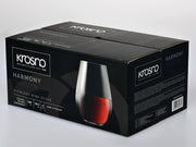Harmony Stemless Wine Glass 540ML 6pc Gift Boxed