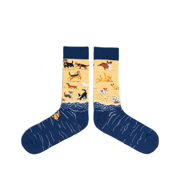 Spencer Flynn - “Beach B*tches" - Men’s Crew Socks