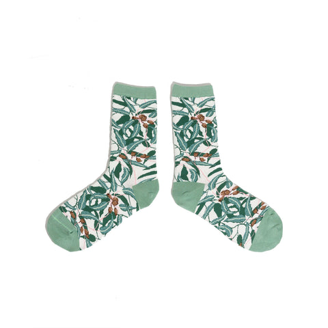 Spencer Flynn - Gum Nuts About These Socks - Women’s Crew Socks