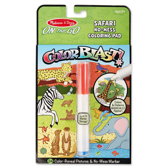 Melissa & Doug - On The Go - Color Blast! - Safari