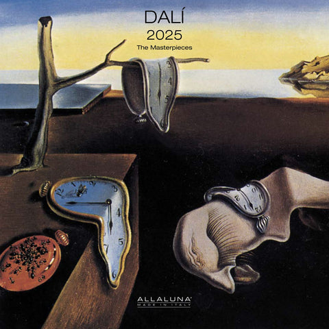 Dali 12" x 12" 2025 Wall Calendar