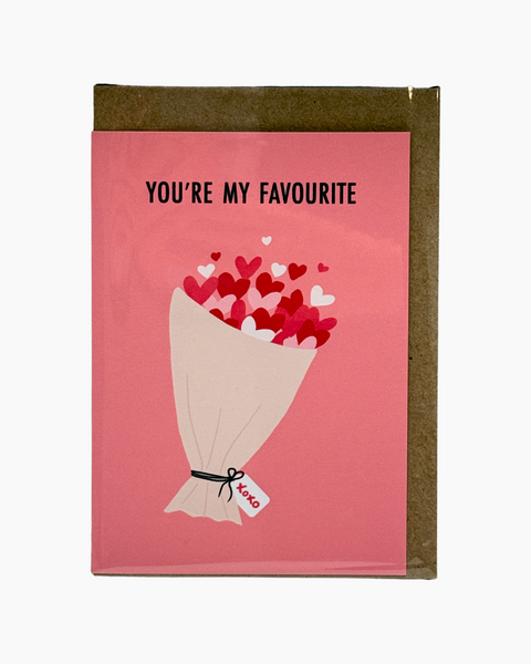 Greeting Card - You're My Favourite