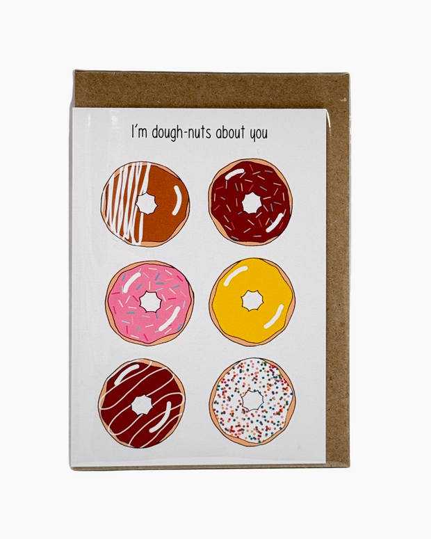 Greeting Card - I'm Dough-nuts About You