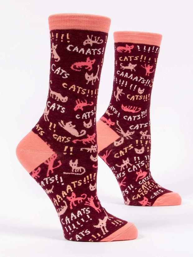 Blue Q - Cats! Ladies Crew Socks