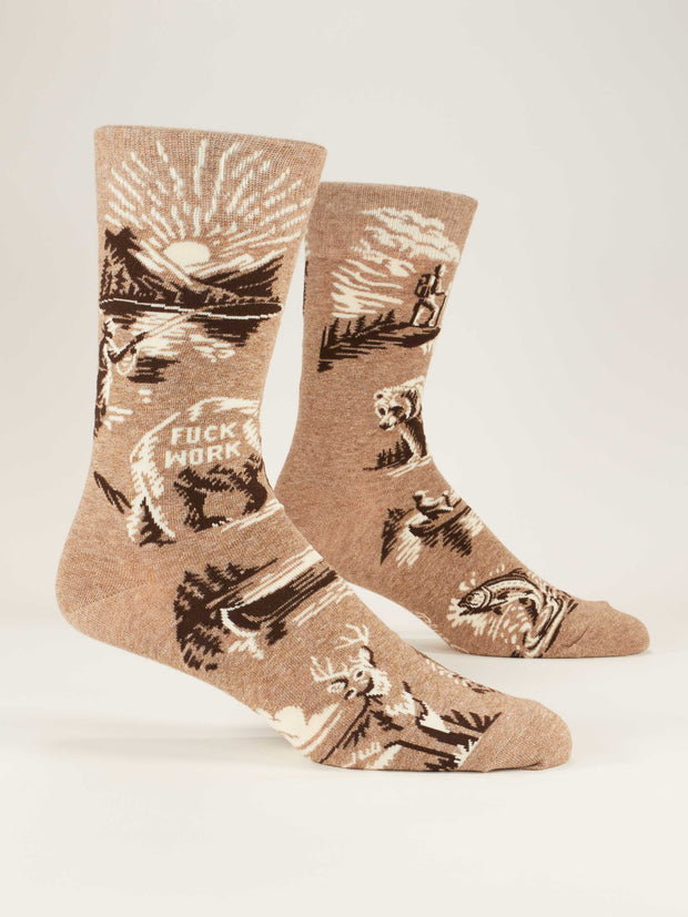 Blue Q - F Work Men's Crew Socks