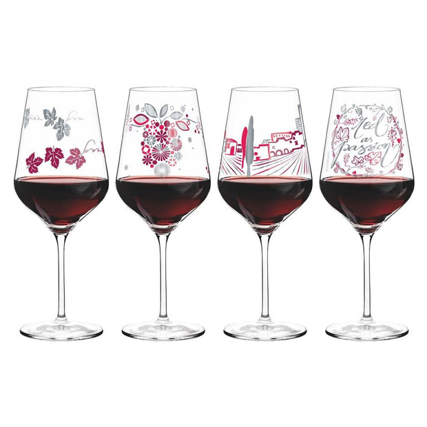 Ritzenhoff - 4 Pc Red Wine Boxed Set