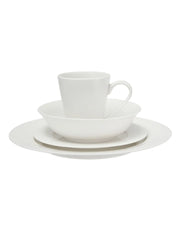 Maxwell & Williams - Basics Cosmopolitan Rim Gift Boxed Dinner Set 16 Piece in White