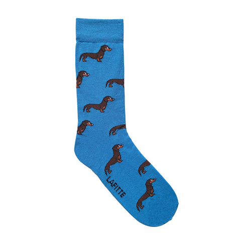 Lafitte Socks -  Dachshunds Men’s Socks AU 6-11, EU 39-45