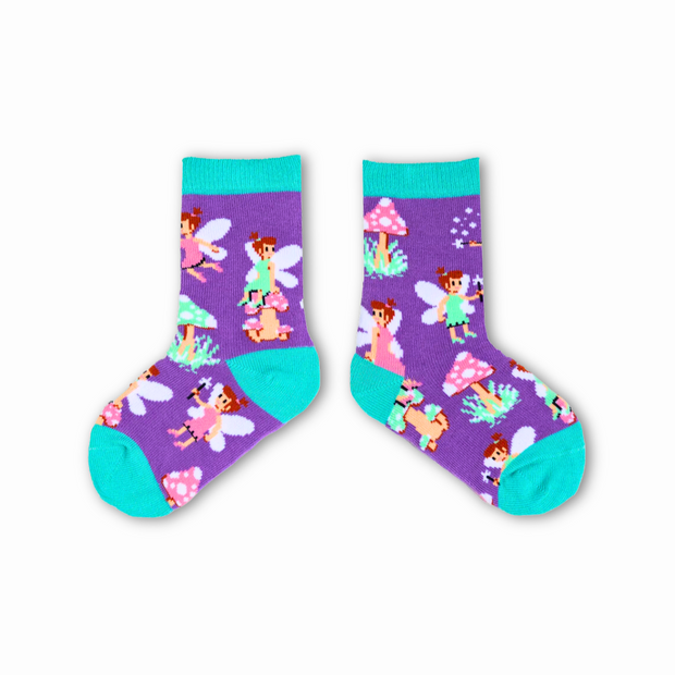 Spencer Flynn - Mushroom Fairies - Kids (2-4 Years Old) Socks