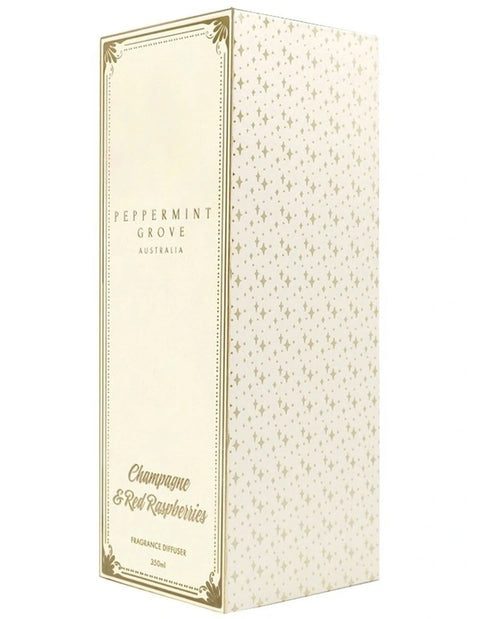 Peppermint Grove - Champagne & Red Raspberries Fragrance Diffuser 350ml