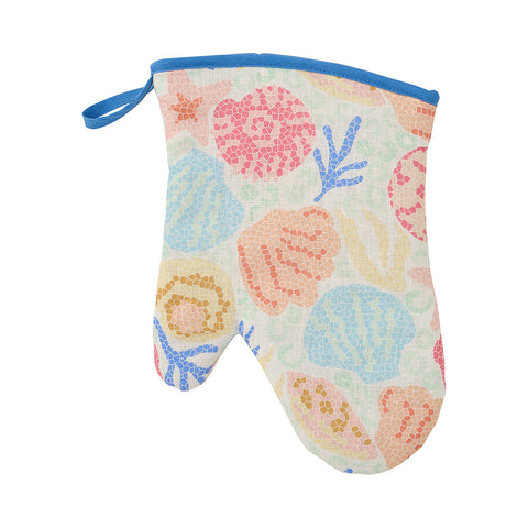 Annabel Trends - Oven Mitt - Single - Linen - Shelly Beach