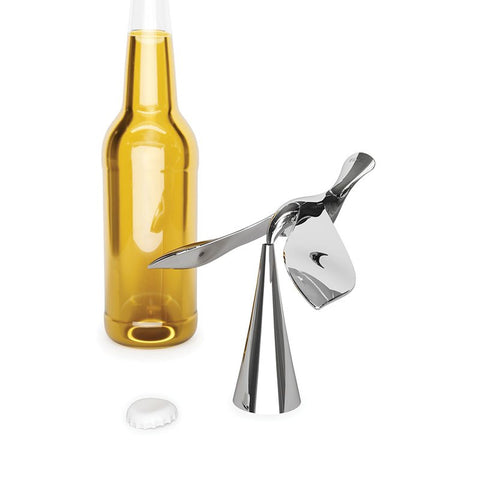 UMBRA Tipsy Bottle Opener - Chrome