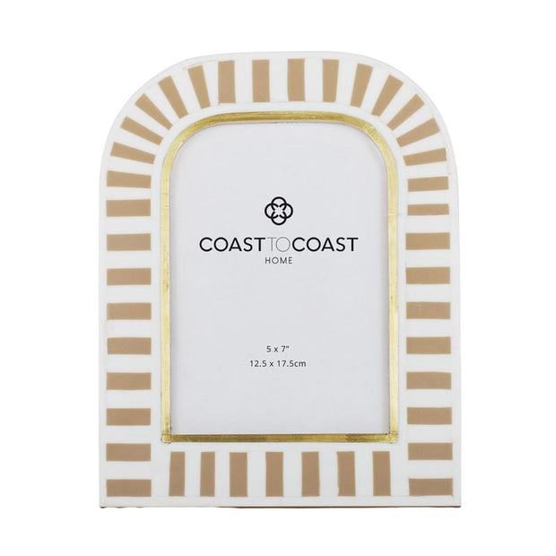Coast To Coast Home - Alexis Resin 5x7" Photo Frame 19x26cm - Nude