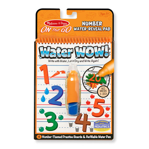 Melissa & Doug - Water Wow! Water-Reveal Activity Pad - Numbers