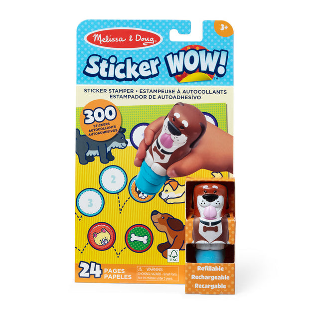 Melissa & Doug - Sticker WOW!® Activity Pad & Sticker Stamper - Dog
