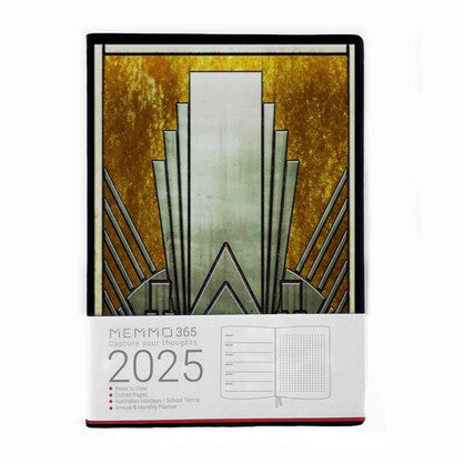 MEMMO365 Art Deco Diary (week-to-view), Art Deco Door