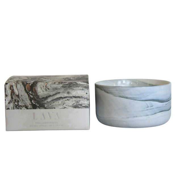 Serenity - 470g Candle Lava - Thai Lemongrass