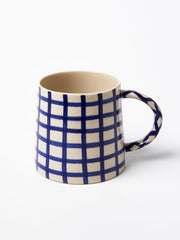 Jones & Co. - Larder Check Mug Navy