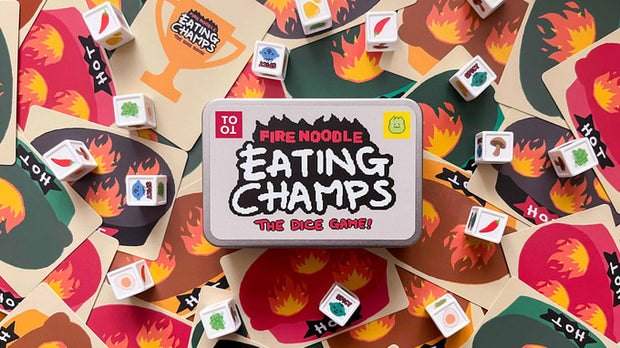 Fire Noodle Eating Champs: The Dice Game!