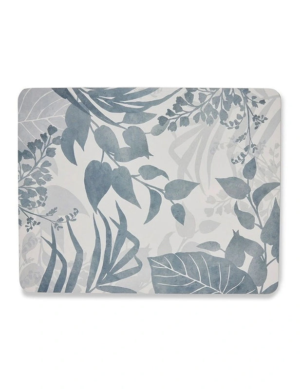 Madras Link - Isle Rectangular Placemat Blue - Set of 4