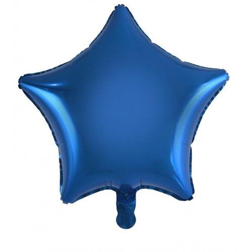 Click & Collect Only - 18 Inch Decrotex Foil Star Blue