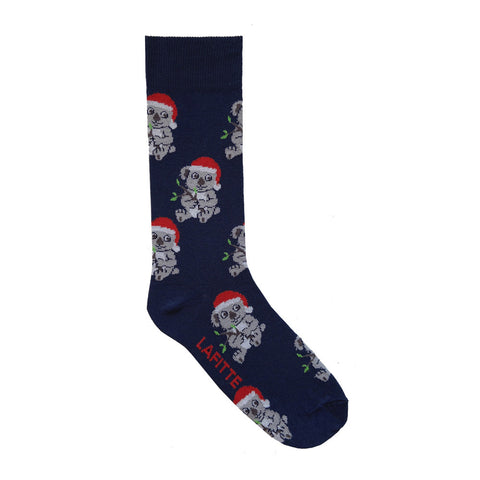 Lafitte Socks -  Christmas Koala Women's Socks AU 2-8, EU 35-39