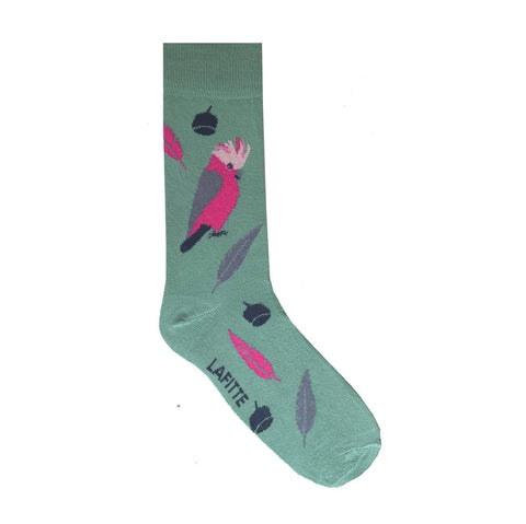 Lafitte Socks - Pink Gallah Men’s Socks AU 6-11, EU 39-45
