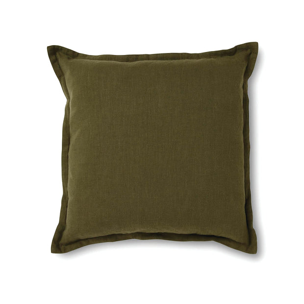 Madras Link - Perry Olive Green Cushion - 50cm