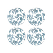 Madras Link - Riviera Blue Round Coaster - Set of 4