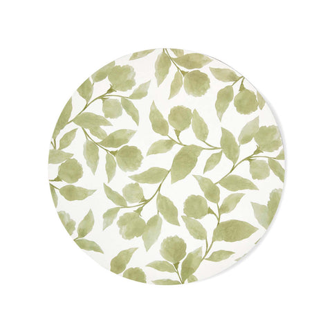 Madras Link - Riviera Green Round Placemat - Set of 4