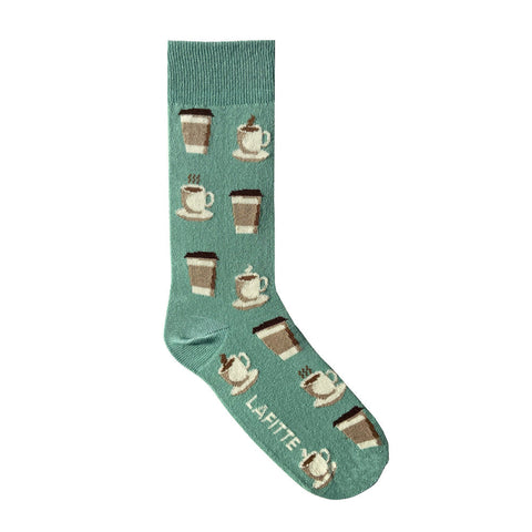 Lafitte Socks - Mint Coffee Women’s Socks AU 2-8, EU 35-39