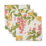 Madras Link - Annie Pink/Orange Napkin Set 4