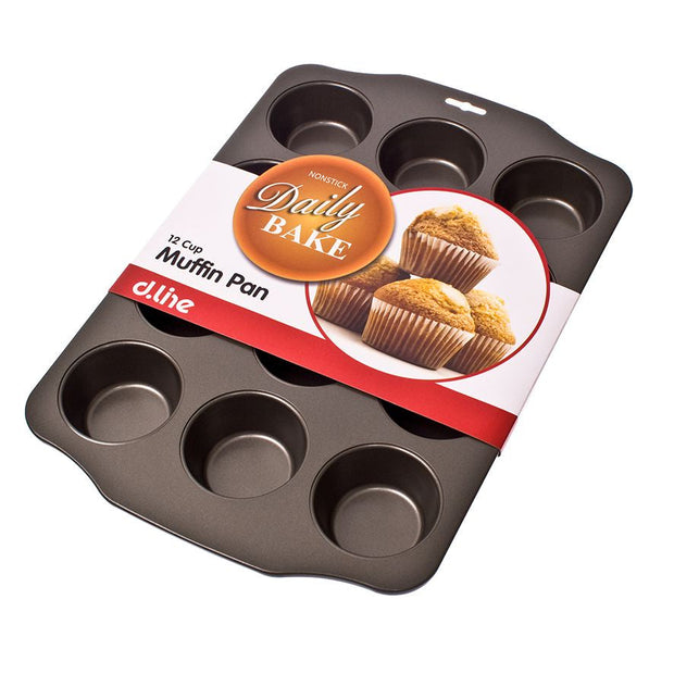 Professional Non-stick 12 Cup Muffin Pan 7cm