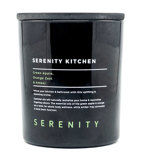Serenity - Kitchen 300g Candle - Green Apple, Orange Zest, Amber