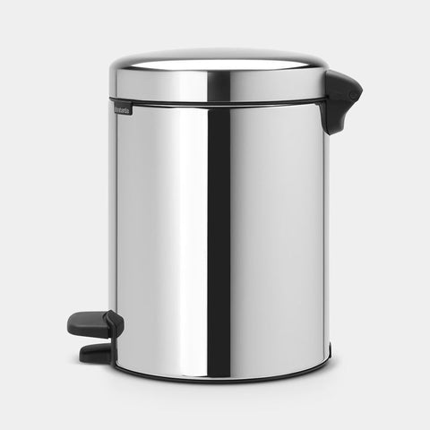 Brabantia - Pedal Bin Newicon 5L - Brilliant Steel