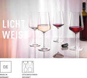 Ritzenhoff - Lichtweiss Julie - White and Red Wine Glass Set