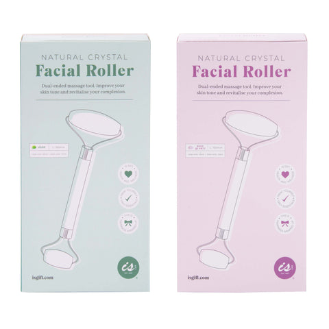 Facial Rollers - Jade & Rose Quartz